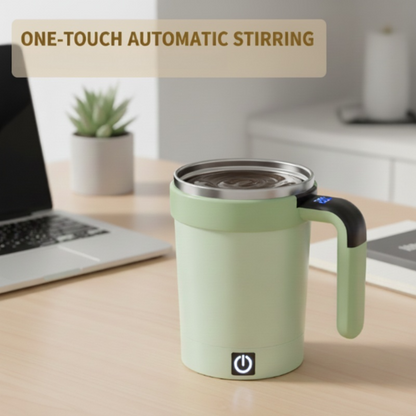 Mug auto-mélangeur avec affichage intelligent de la température