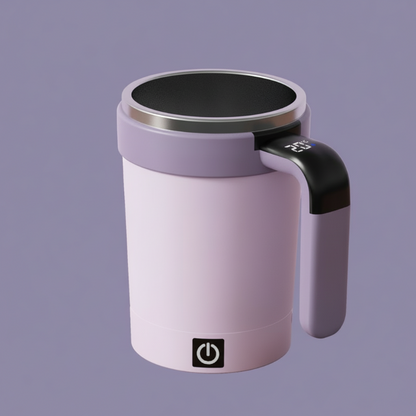 Mug auto-mélangeur avec affichage intelligent de la température