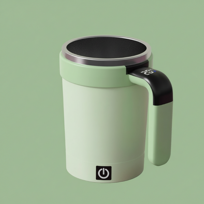 Mug auto-mélangeur avec affichage intelligent de la température
