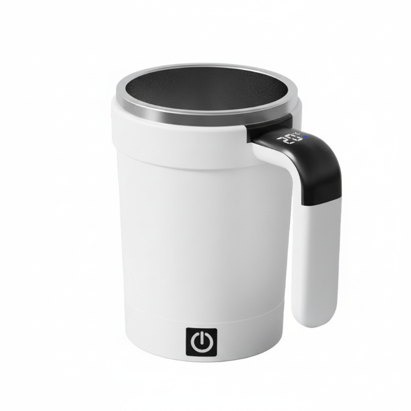 Mug auto-mélangeur avec affichage intelligent de la température