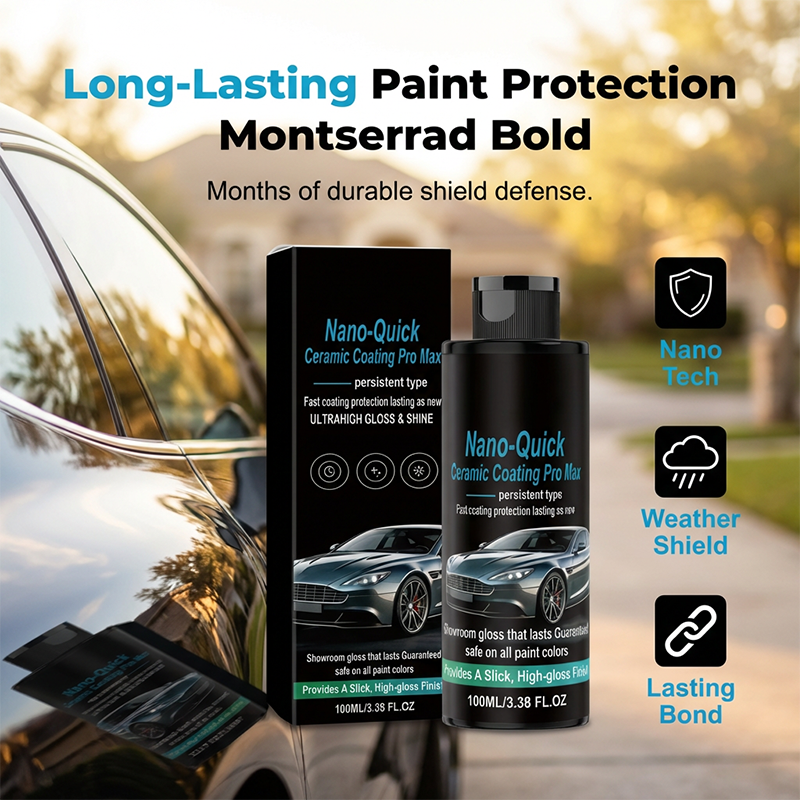 🚗Achetez-en 1 obtenez-en 1 gratuit✨ Spray de revêtement nano‑céramique hydrophobe – Haute brillance, Hydrofuge, Application rapide 💧