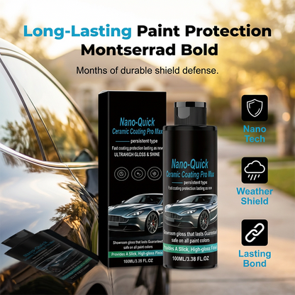 🚗Achetez-en 1 obtenez-en 1 gratuit✨ Spray de revêtement nano‑céramique hydrophobe – Haute brillance, Hydrofuge, Application rapide 💧