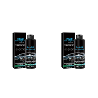 🚗Achetez-en 1 obtenez-en 1 gratuit✨ Spray de revêtement nano‑céramique hydrophobe – Haute brillance, Hydrofuge, Application rapide 💧