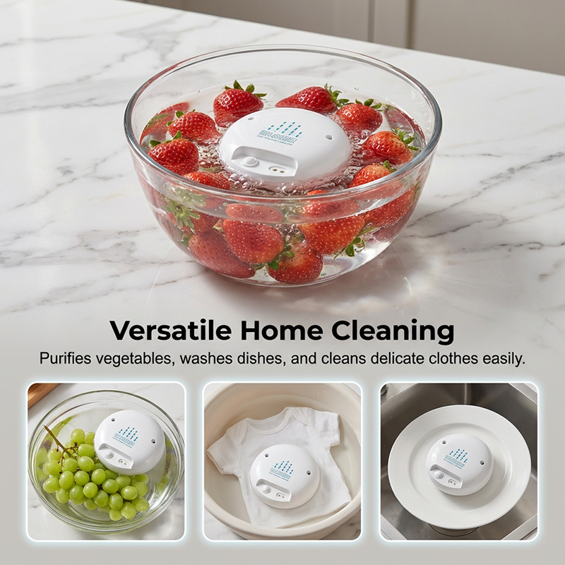 🔥Promotion exceptionnelle : 50 % de réduction🔥 Lave-fruits et légumes à ultrasons portable – rechargeable par USB, idéal pour nettoyer les fruits et légumes, à la maison ou en voyage 🥬