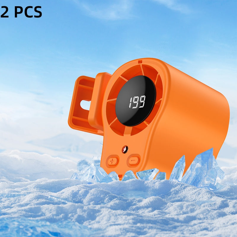 🌀🌬️ PROMO FLASH 50% ! Ventilateur Personnel USB Mains Libres – Fixation Grille Aération Voiture ou Bureau, Écran LED, Silencieux (<36dB), Batterie 2000/4000mAh, 3 Couleurs 🚗