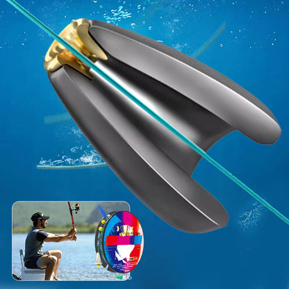 Ensemble de ligne de pêche automatique à recherche de fond