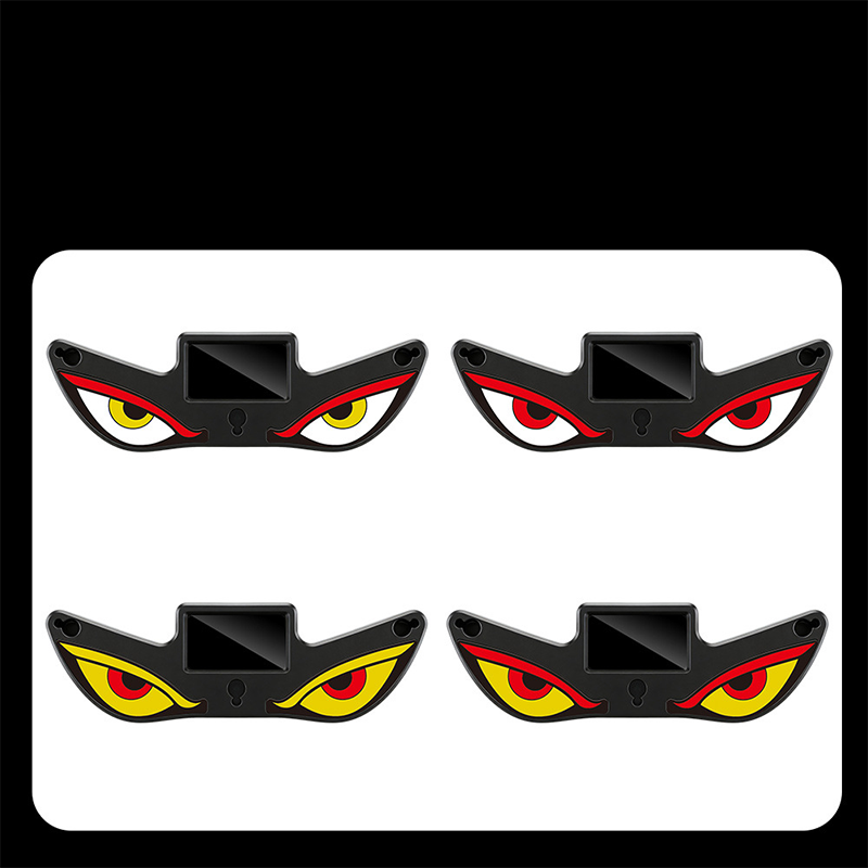 🌟Feu d'avertissement LED « Œil du diable » à énergie solaire pour voiture : brillez avec style