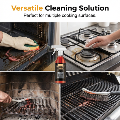 Spray dégraissant ultra-puissant à action rapide pour barbecues