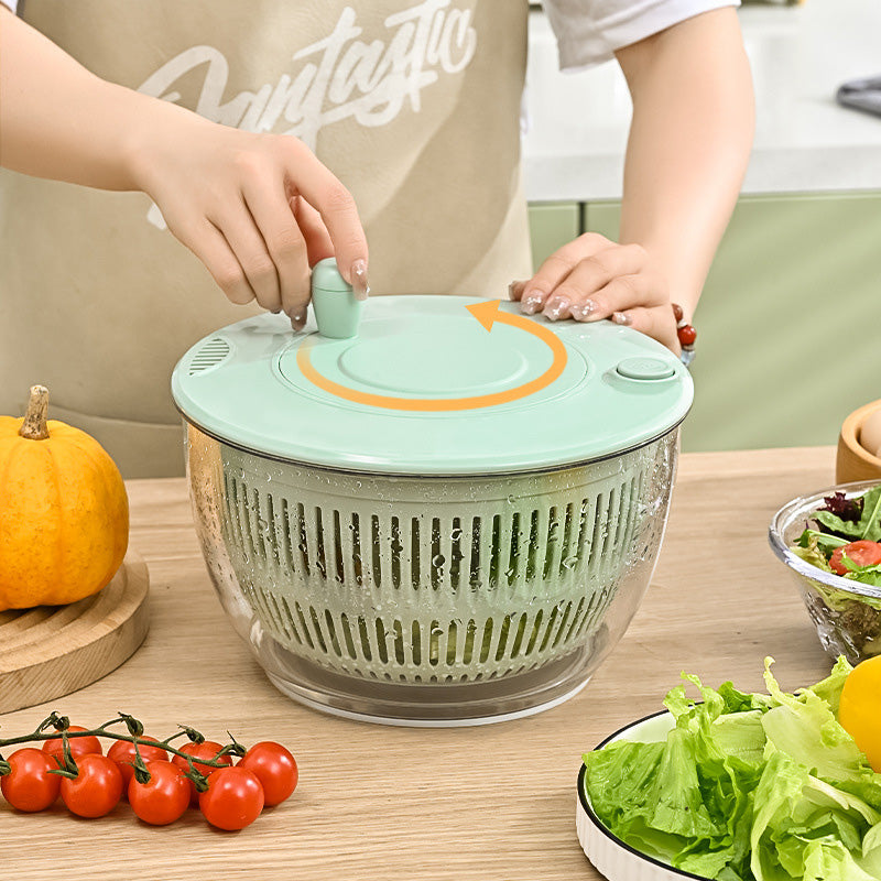 📢📢50 % de réduction !! ⏰Essoreuse à salade et coupe-légumes multifonction 9-en-1 à grande capacité