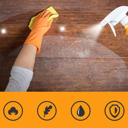copensunny® Spray pour parquets à la cire d'abeille ScratchErase – Nettoie, redonne de l'éclat et élimine les rayures