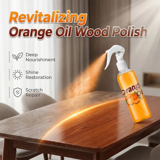 copensunny® Spray pour parquets à la cire d'abeille ScratchErase – Nettoie, redonne de l'éclat et élimine les rayures