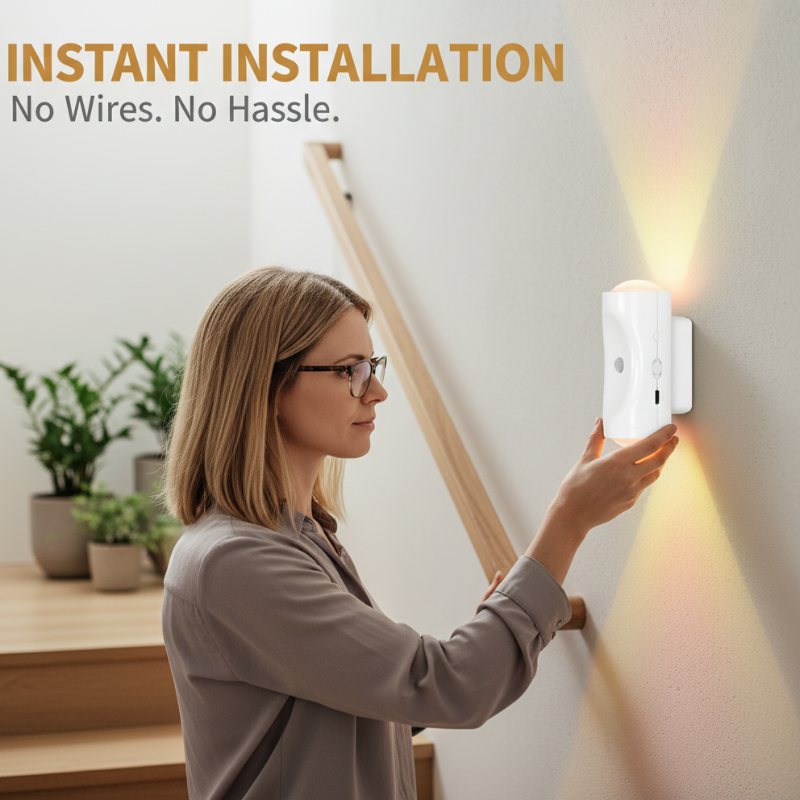 Applique murale magnétique rechargeable