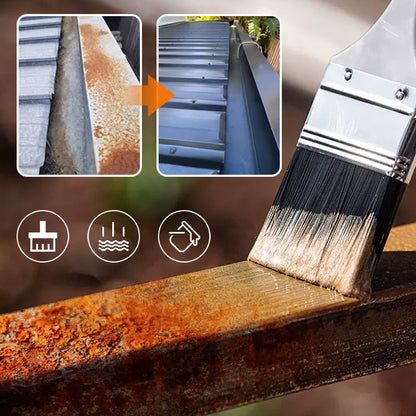 💥VENTE CHAUDE🔥Peinture antirouille grise imperméable, résistante aux UV et à l'usure avec pinceau