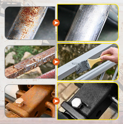 💥VENTE CHAUDE🔥Peinture antirouille grise imperméable, résistante aux UV et à l'usure avec pinceau