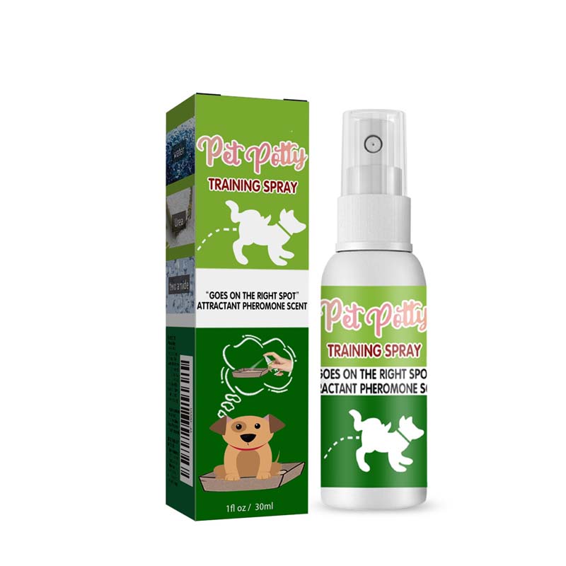 Spray favorisant la défécation chez les animaux de compagnie