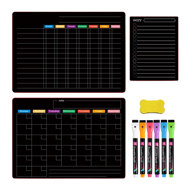🖌️Tableau magnétique avec marqueurs effaçables