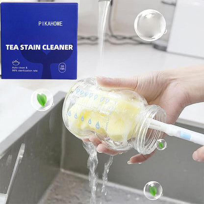 Comprimés effervescents multi-usages pour éliminer les taches de thé