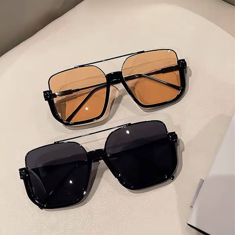 Lunettes de soleil tendance à verres teintés et légères