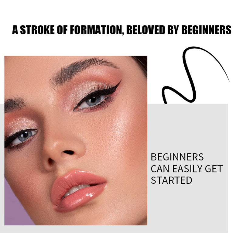 ✨ -50 % MAINTENANT ! Eyeliner liquide waterproof et anti-bavures – Pointe ultra-fine, eyeliner liquide noir intense longue tenue, 24H sans décoloration, séchage rapide pour le maquillage des yeux