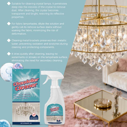 💡50 % DE RÉDUCTION🧼 Spray nettoyant pour luminaires | Élimine efficacement les taches · Sans danger pour tous les matériaux, ne laisse aucun résidu · Protège le métal contre l'oxydation · Convient aux lustres et aux luminaires décoratifs
