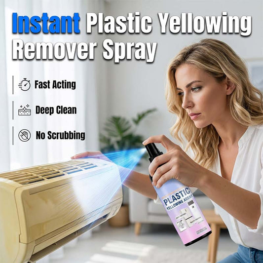 Spray multi-usages pour le plastique jauni