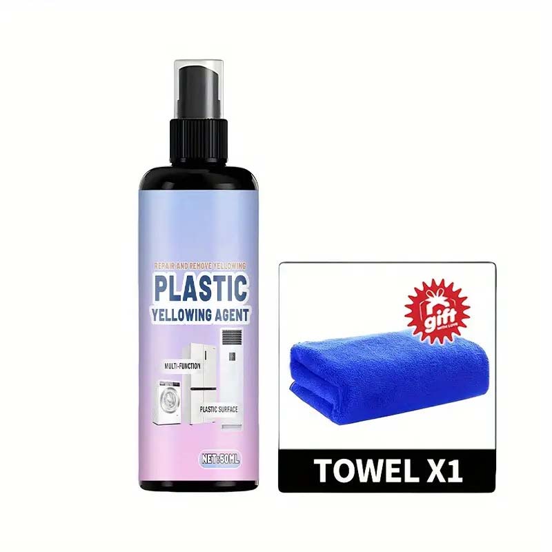 Spray multi-usages pour le plastique jauni