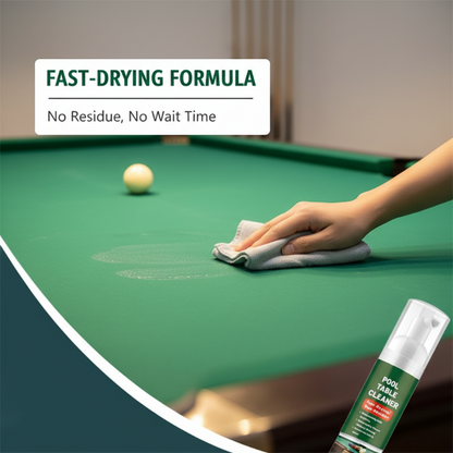 Mousse nettoyante à séchage rapide pour tapis de billard