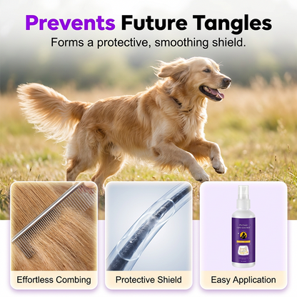 Spray démêlant pour chiens et chats
