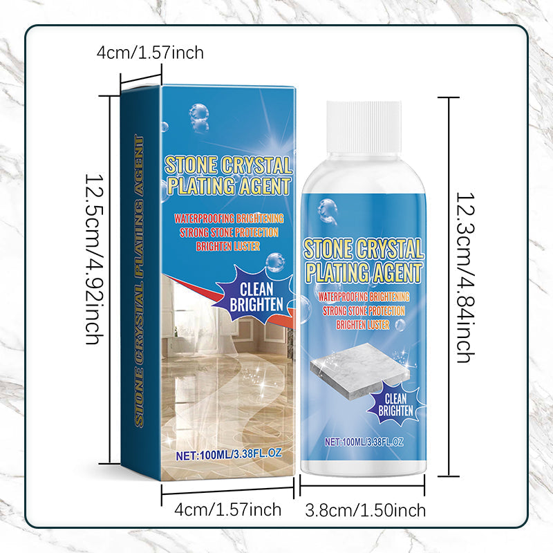 Produit de réparation des rayures et de placage pour plans de travail en cristal de pierre