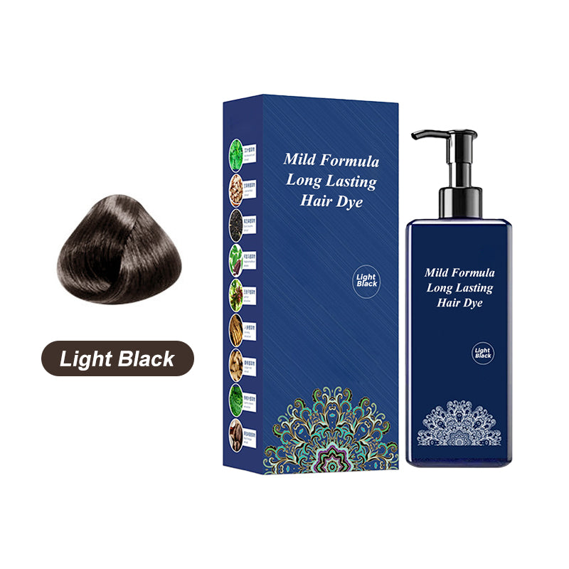 Crème Colorante à Base de Plantes pour Cheveux - Formule Douce et de Longue Durée