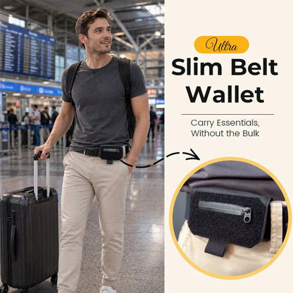 💳 PROMO LIMITÉE 50% DE RÉDUCTION ! ✨ Portefeuille de Ceinture – Ultra-fin, Léger, Sécurisé 🏃‍♂️