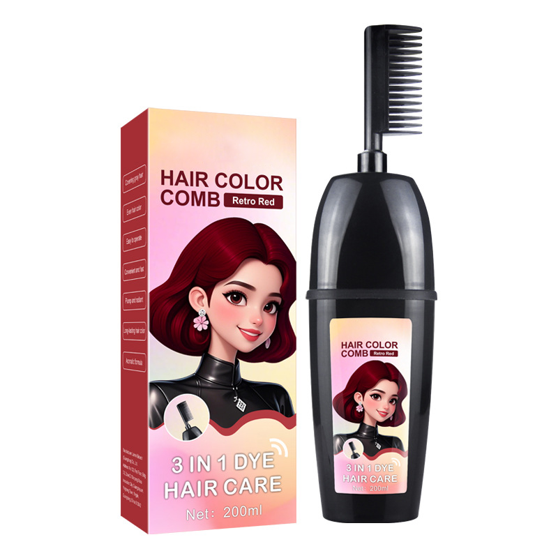 Peigne 3-en-1 pour coloration