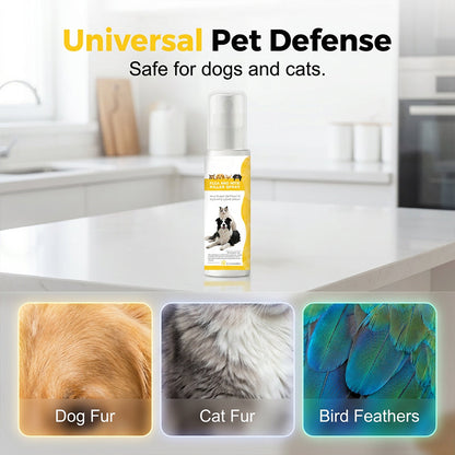 🔥50 % de réduction le dernier jour !🔥Spray antiparasitaire doux pour animaux de compagnie