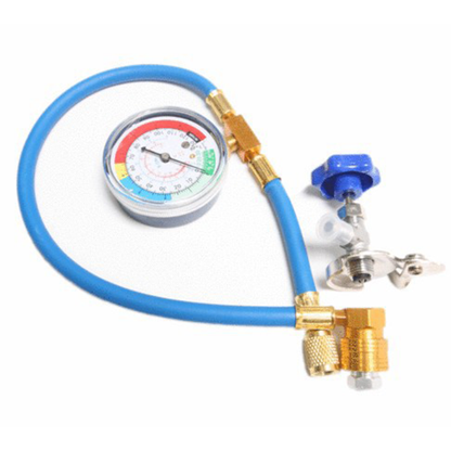 🔧 PROMO FLASH 52% ⚙️Tuyau de remplissage de réfrigérant R134a pour climatisation avec manomètre 🚗