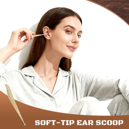 🦻💥 50 % DE RÉDUCTION ! Fini les douleurs et les irritations dans les oreilles ! Cette cuillère auriculaire à embout souple et flexible nettoie en toute sécurité et confortablement – pour toute la famille !