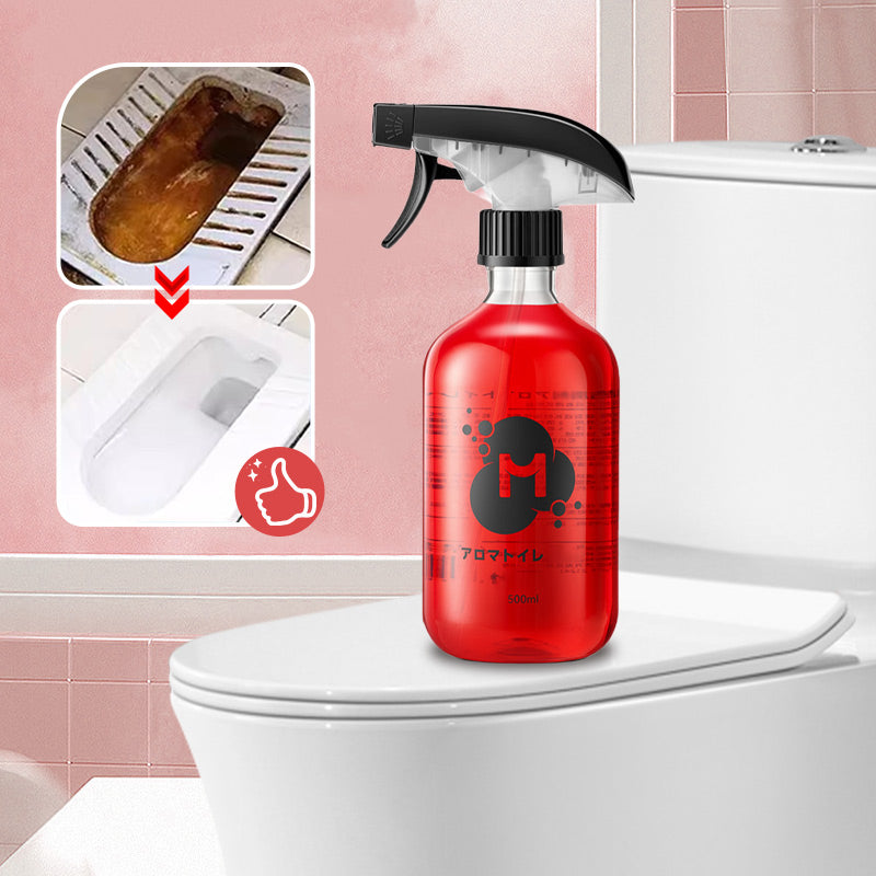 🚽 Nettoyant parfumé pour cuvette de WC – Puissant détachant et désodorisant, fraîcheur longue durée, désinfectant efficace pour l'hygiène de la salle de bains🦠❌