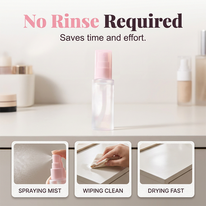 Spray nettoyant instantané pour pinceaux de maquillage
