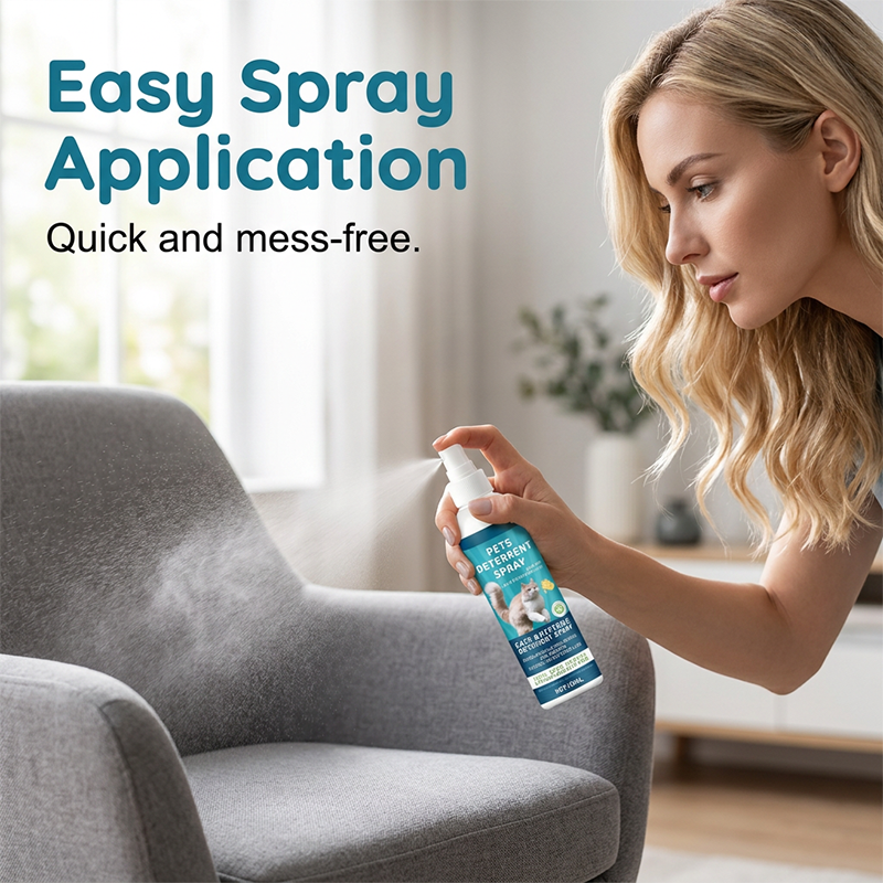 Spray répulsif à base de plantes pour chats et chatons
