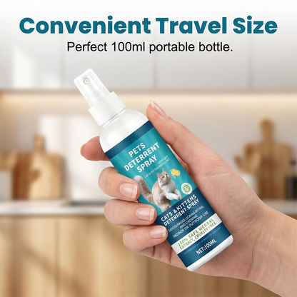 Spray répulsif à base de plantes pour chats et chatons