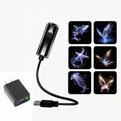 🌌 Projecteur USB Plug-and-Play – Galaxie & Océan HD – Plus de 50 000 Utilisateurs Ravis – Ambiance Magique Instantanée ✨