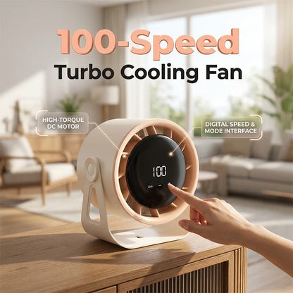Ventilateur suspendu à circulation d'air à grande vitesse, 100 vitesses
