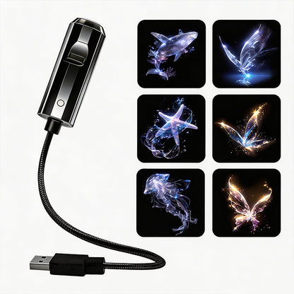 🌌 Projecteur USB Plug-and-Play – Galaxie & Océan HD – Plus de 50 000 Utilisateurs Ravis – Ambiance Magique Instantanée ✨