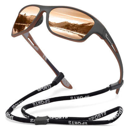 Lunettes de soleil de sport outdoor pour homme 2026 avec verres polarisés anti-éblouissement