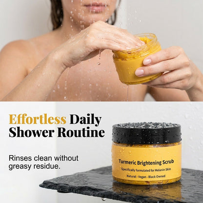 🔥2 achetés, le 3e offert🔥Gommage corporel exfoliant au curcum