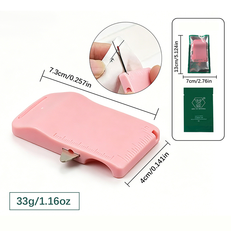 📢🧵 PROMO FLASH 50% ! Guide Couture & Découseur Multifonction – Précision, Compact, 2 Couleurs, 33g, Idéal Couture & Patchwork ✂️