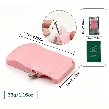 📢🧵 PROMO FLASH 50% ! Guide Couture & Découseur Multifonction – Précision, Compact, 2 Couleurs, 33g, Idéal Couture & Patchwork ✂️
