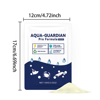 📢📢50 % de réduction !! ⏰💧 Poudre clarifiante Aqua – agit rapidement contre l'eau trouble, sans danger pour les poissons et les crevettes – pour l'eau douce et l'eau de mer – 100 g