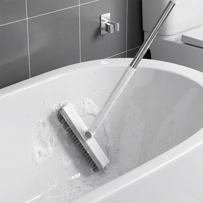 🎉Prix surprise ✨🧹 Brosse 2-en-1 pour joints et coins avec raclette