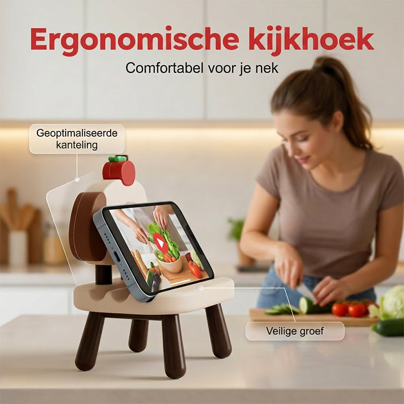 Support téléphonique chaise cartoon mignon