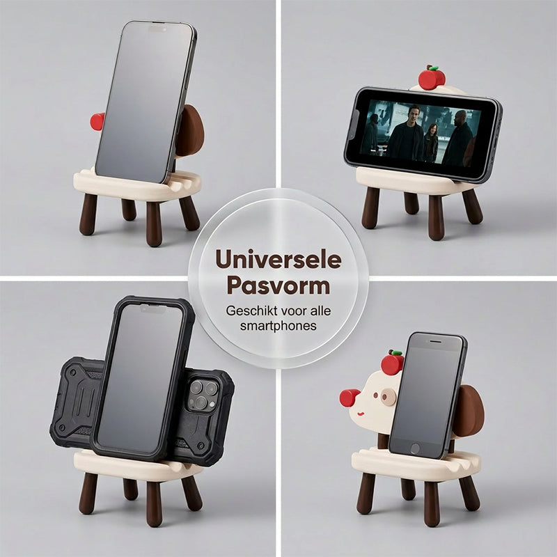 Support téléphonique chaise cartoon mignon